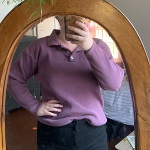 Purple Henley Shirt